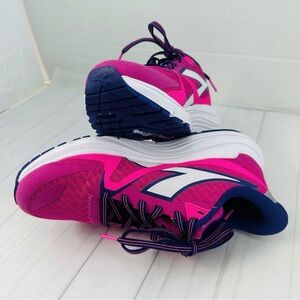 Diadora Blushield Mythos 8 Vortice Womens Size 7.5 Pink Sneakers Athletic Shoes